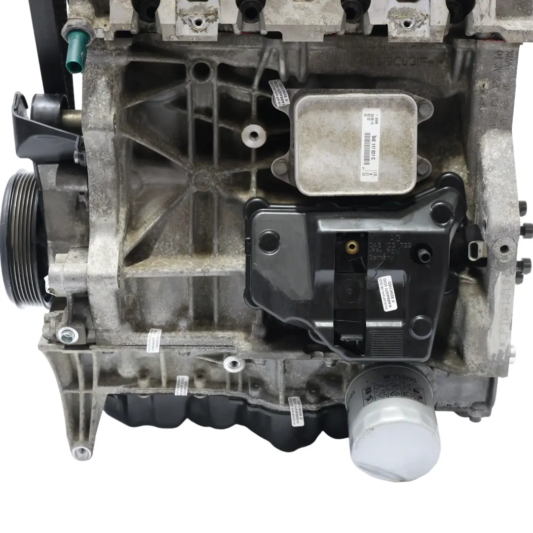 5F Bare Engine CPTA 1.4 TFSI TSI 140HP WARRANTY to Audi A3 8V VW Golf Mk7 Seat Leon with Part number 04E100033C Audi A3 8V VW Golf Mk7 Seat Leon 5F Bare Engine CPTA 1.4 TFSI TSI 140HP WARRANTY - SKU 04E100033C - Part number 04E100033C