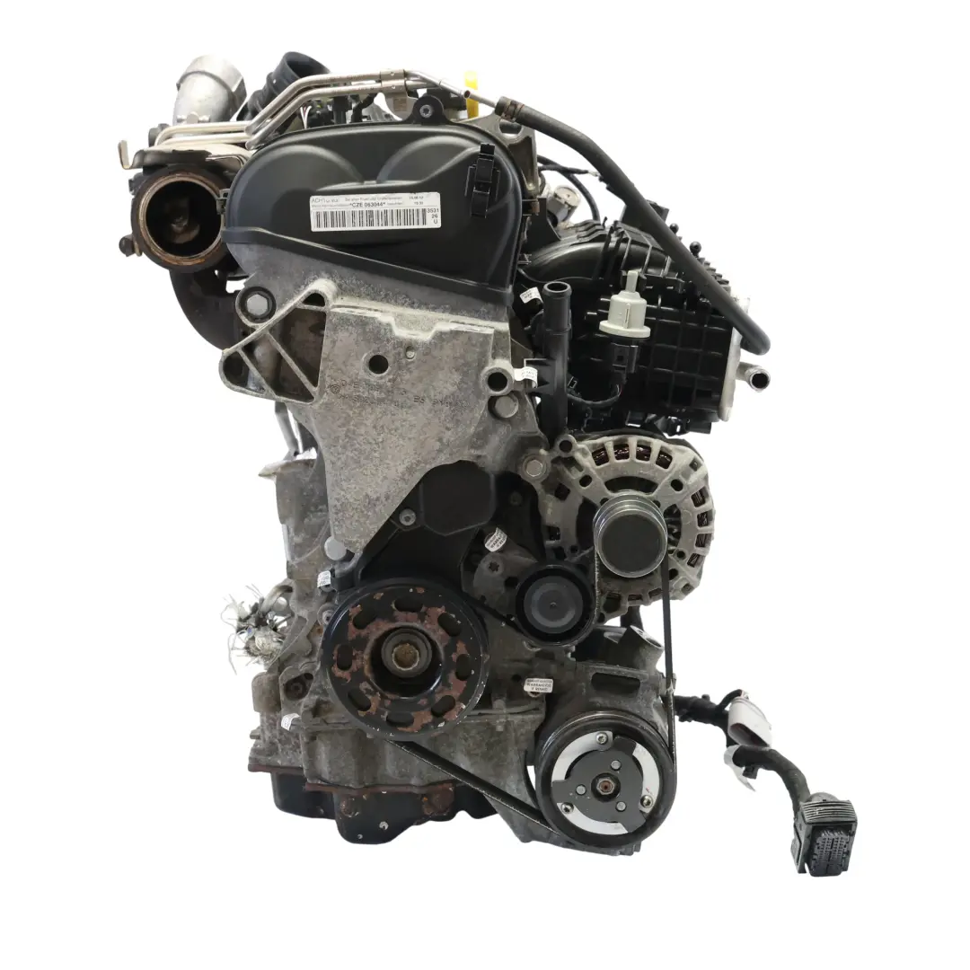 VW Golf Mk7 Audi A1 8X A3 8V Complete Engine CZEA 1.4 TSI 150HP 99k, WARRANTY - SKU 04E100034F-1 - Part number 04E100034F