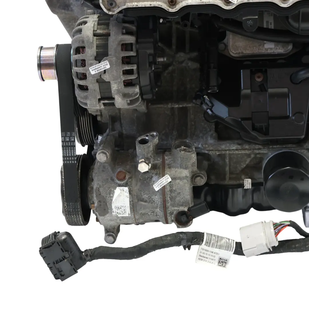 VW Golf Mk7 Audi A1 8X A3 8V Motore Completo CZEA 1.4 TSI 150HP 159k, GARANZIA - SKU 04E100034F-1 - Numero di parte 04E100034F