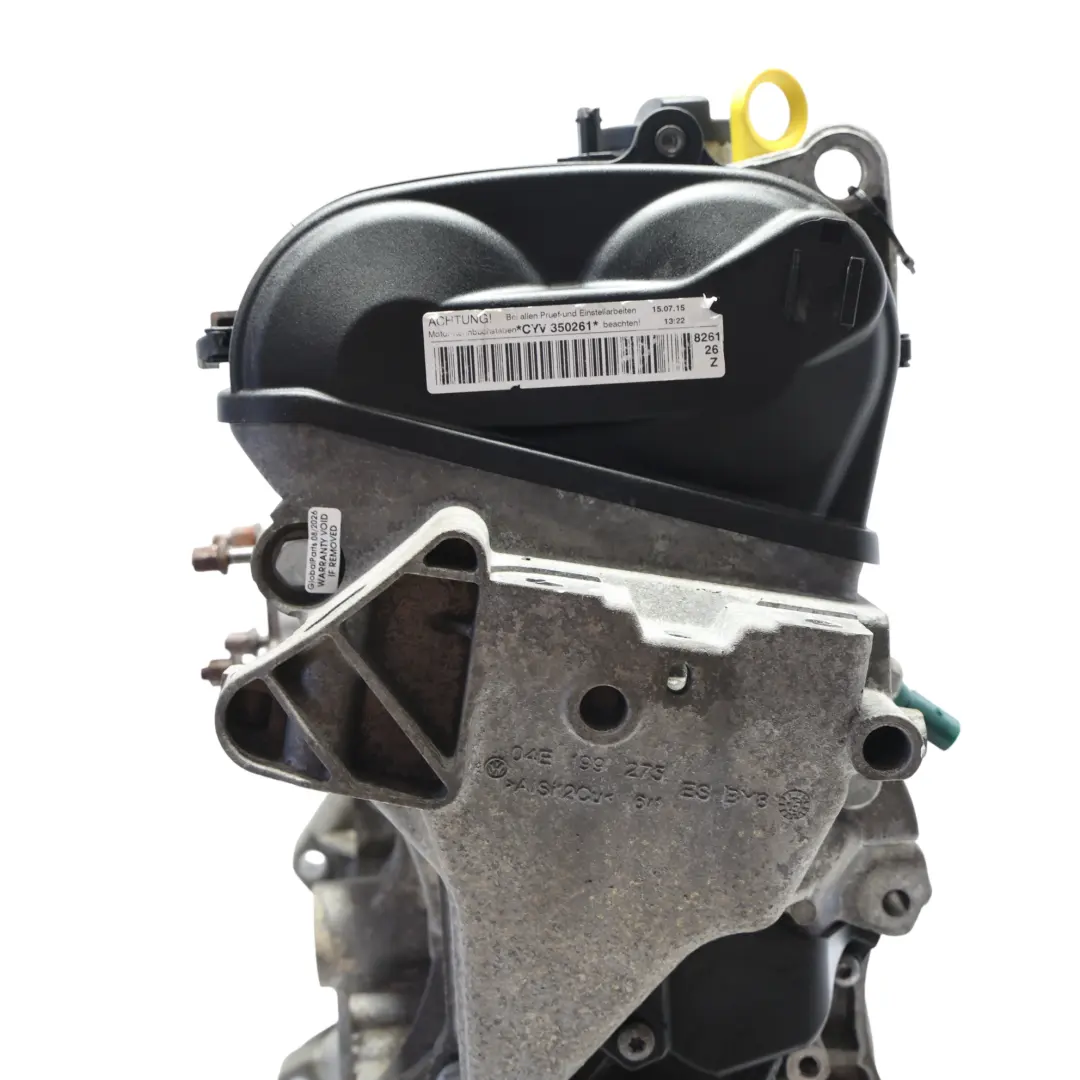 Desnudo 1.2 TSI CYVA 86HP GARANTIA para Volkswagen Golf MK7 Skoda Octavia III Motor con número de pieza 04E100035C Volkswagen Golf MK7 Skoda Octavia III Motor Desnudo 1.2 TSI CYVA 86HP GARANTIA - SKU 04E100035C - Número de pieza 04E100035C