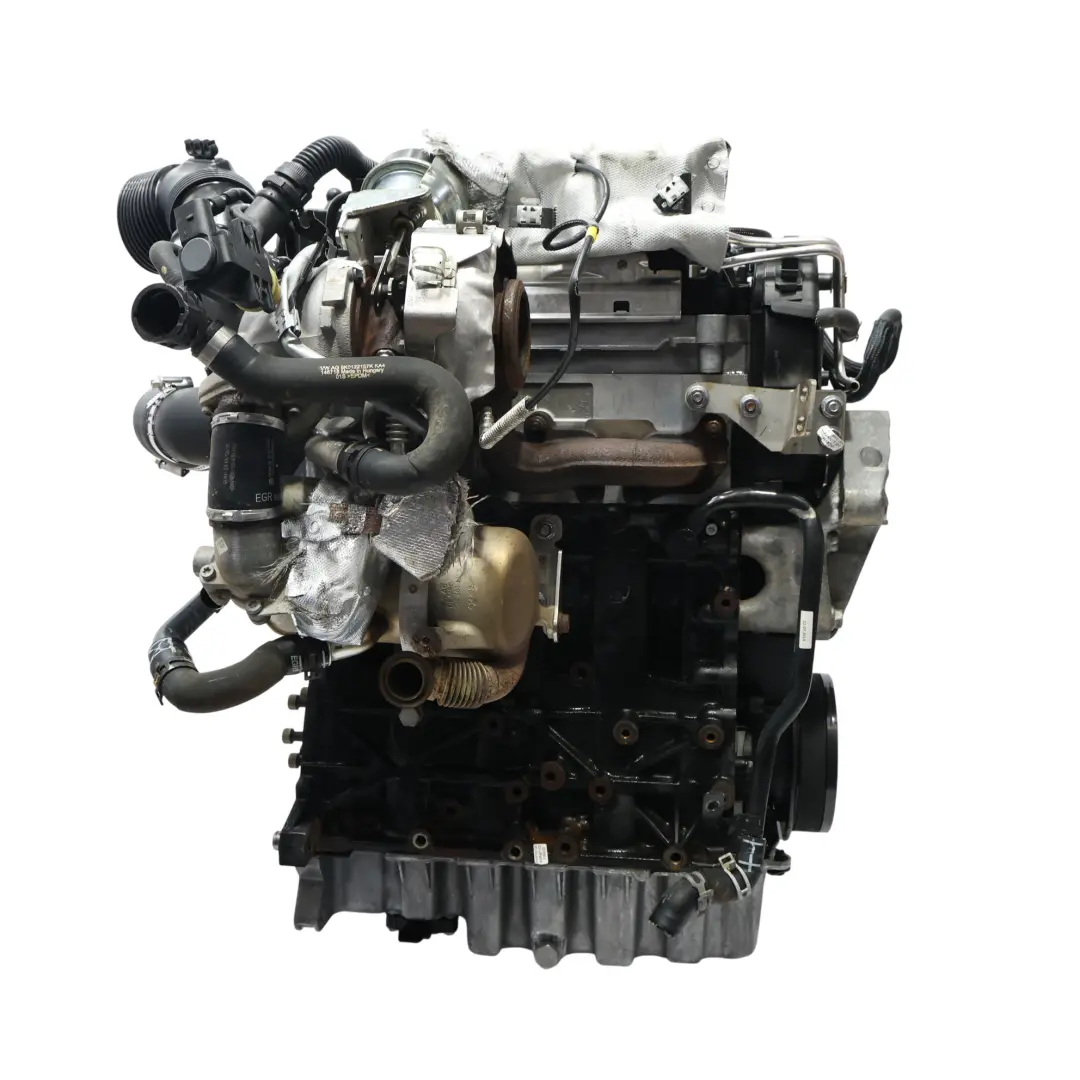 VW Golf MK6 Caddy MK4 Skoda Yeti 5L Bare Engine CUUB 2.0 TDI 150HP 99k, WARRANTY - SKU 04L100034F-2 - Part number 04L100034F