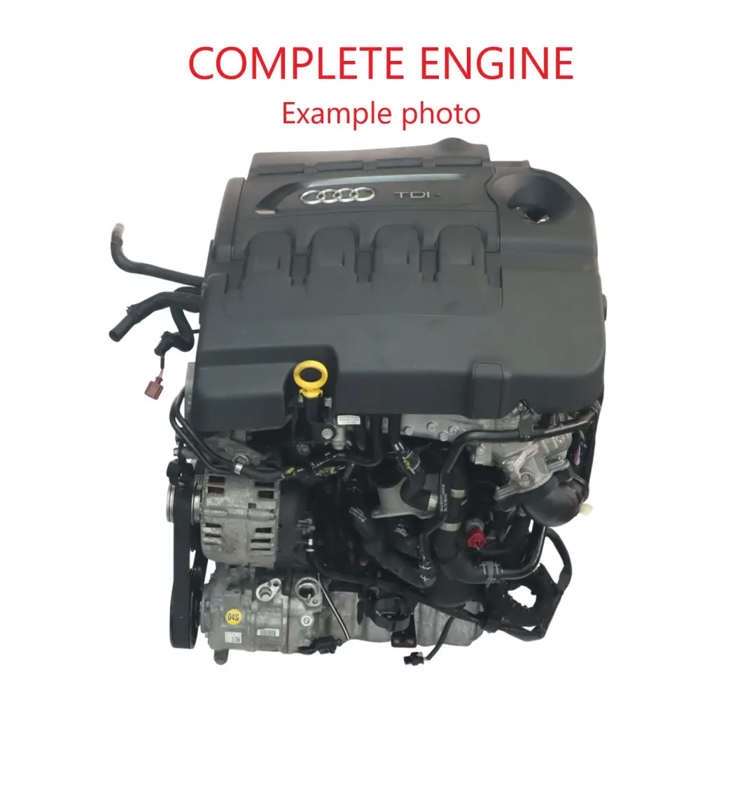 VW Golf Mk7 Passat B8 Audi A3 8V 2.0 TDI Motor Desnudo DFGA 150HP 69k, GARANTÍA - SKU 04L100037A - Número de pieza 04L100037A
