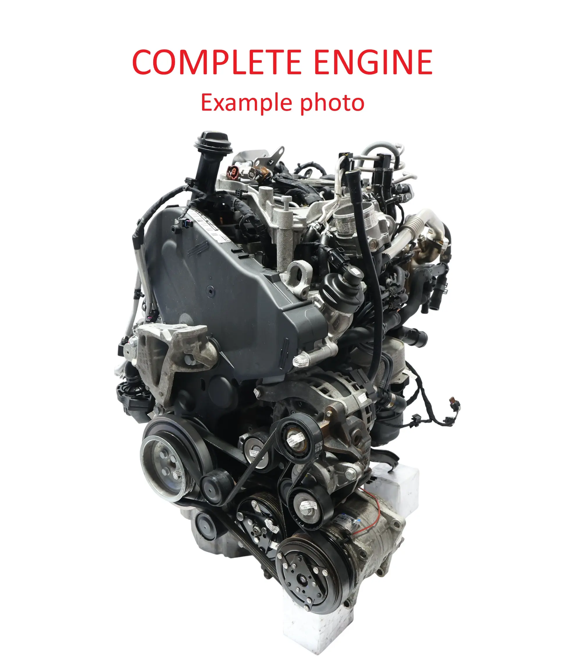 VW Volkswagen Crafter MK2 MAN TGE Bare Engine DNAE 2.0 TDI 140HP 99k, WARRANTY