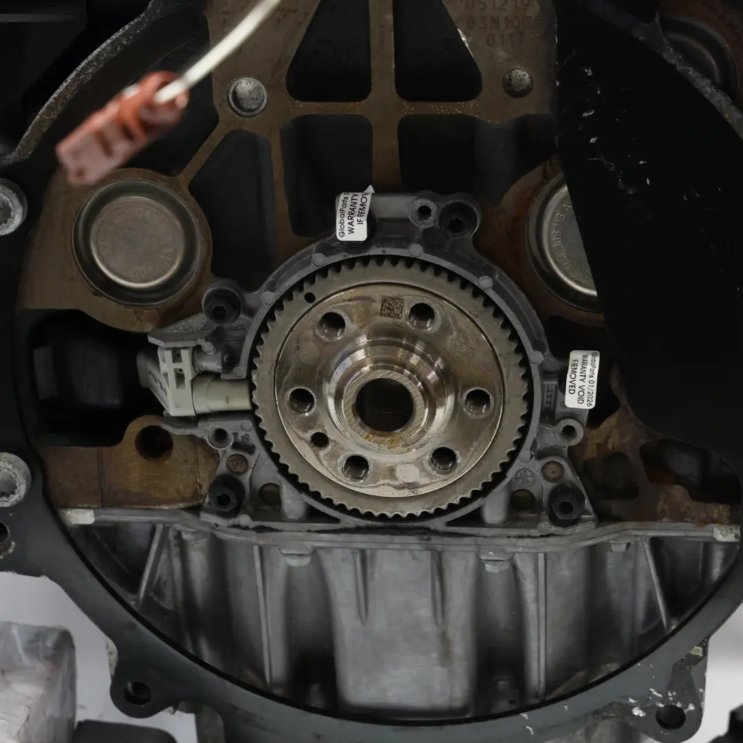 VW Volkswagen Crafter MK2 MAN TGE Bare Engine DNAE 2.0 TDI 140HP 99k, WARRANTY - SKU 04L100039E - Part number 04L100039E