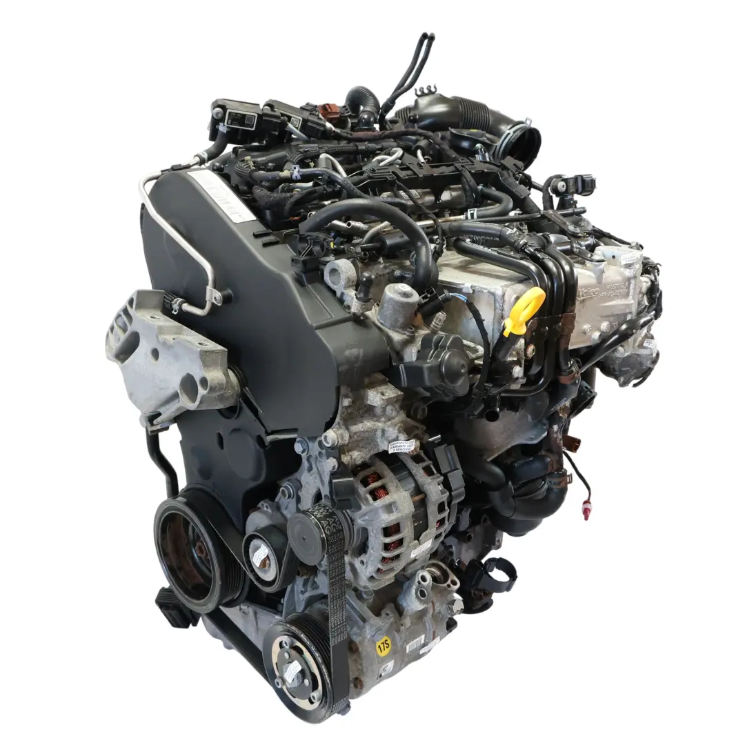 VW Volkswagen Golf Mk7 Audi A3 8V Bare Engine 1.6 TDI 110HP CXXB 99k, WARRANTY - SKU 04L100090D - Part number 04L100090D