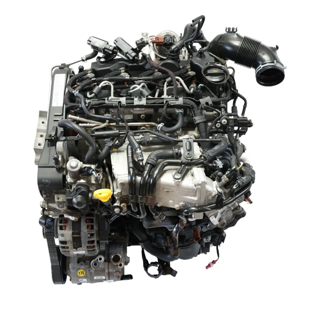 VW Volkswagen Golf Mk7 Audi A3 8V Bare Engine 1.6 TDI 110HP CXXB 99k, WARRANTY - SKU 04L100090D - Part number 04L100090D