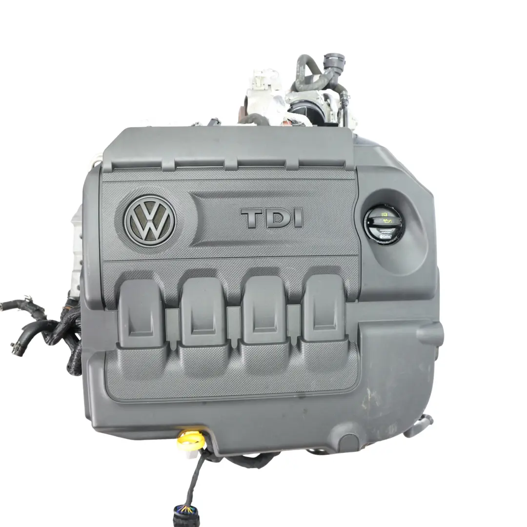 VW Volkswagen Caddy III IV Bare Engine DFSD 2.0 TDI 102HP 99k miles, WARRANTY - SKU 04L100090F - Part number 04L100090F