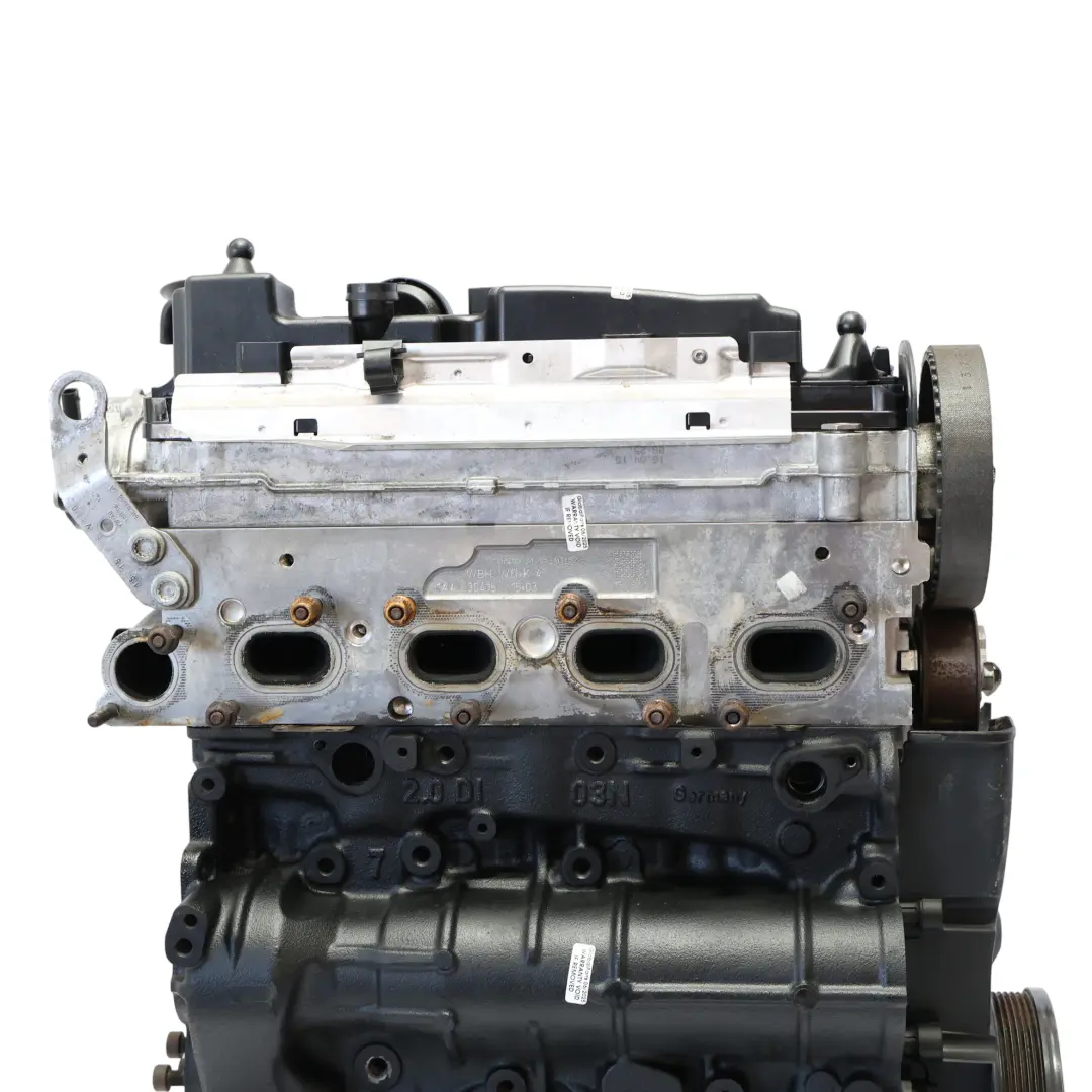 Audi TT FV A3 8V VW Golf Mk7 2.0 TDI Bare Engine CUNA 184HP 95k miles, WARRANTY - SKU 04L100090N - Part number 04L100090N