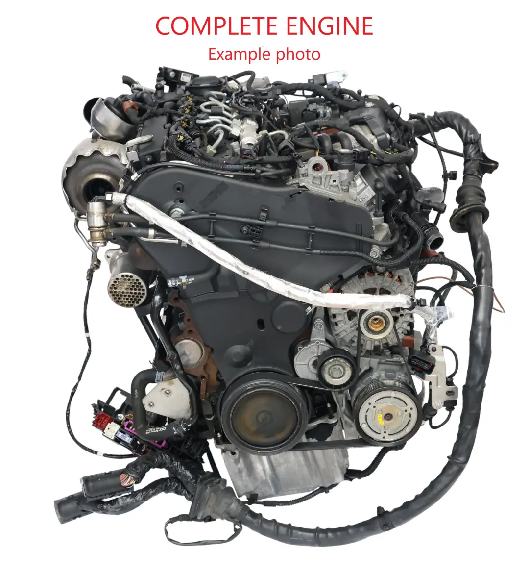 Unkomplett Motor CNHC 163PS 159TKM, GARANTIE Audi A4 B8 A5 8T Q5 8R 2.0 TDI - SKU 04L100091A-2 - Teilenummer 04L100091A