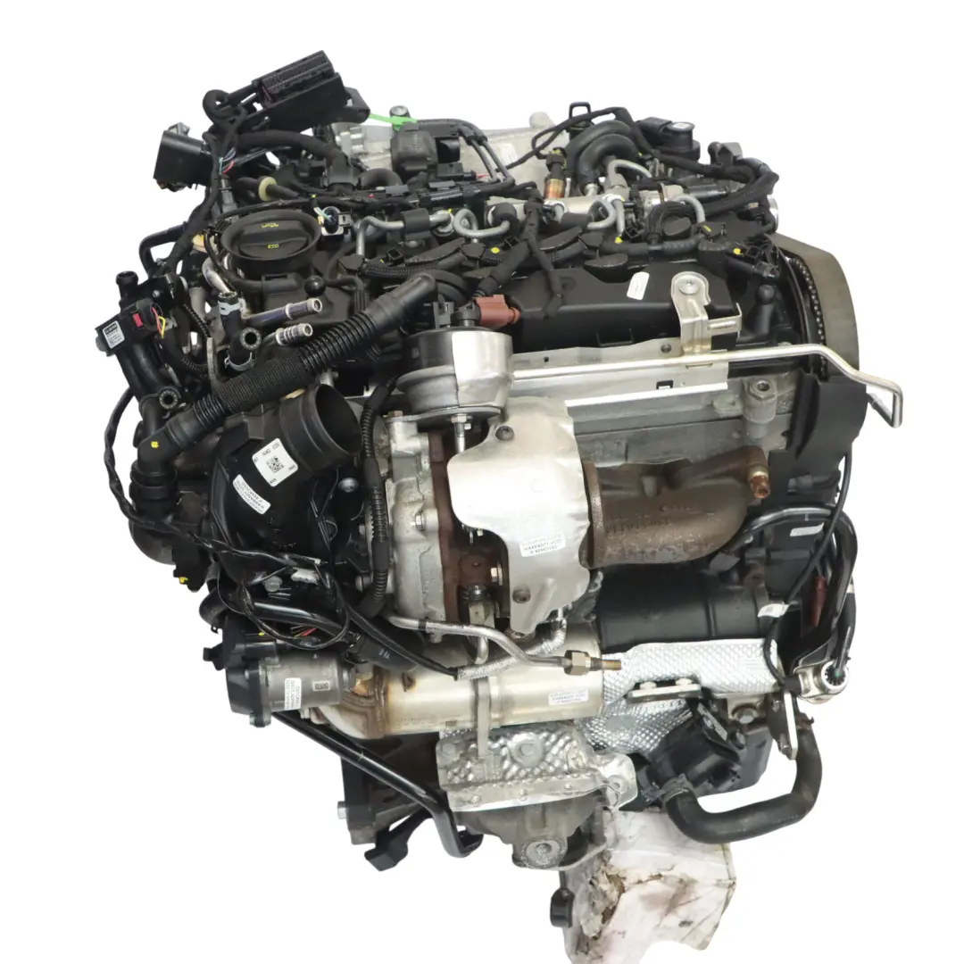 Bare Engine DETA 190HP 59k, WARRANTY Audi A4 B9 A5 F5 Q5 FY 2.0 TDI Diesel - SKU 04L100091C - Part number 04L100091C