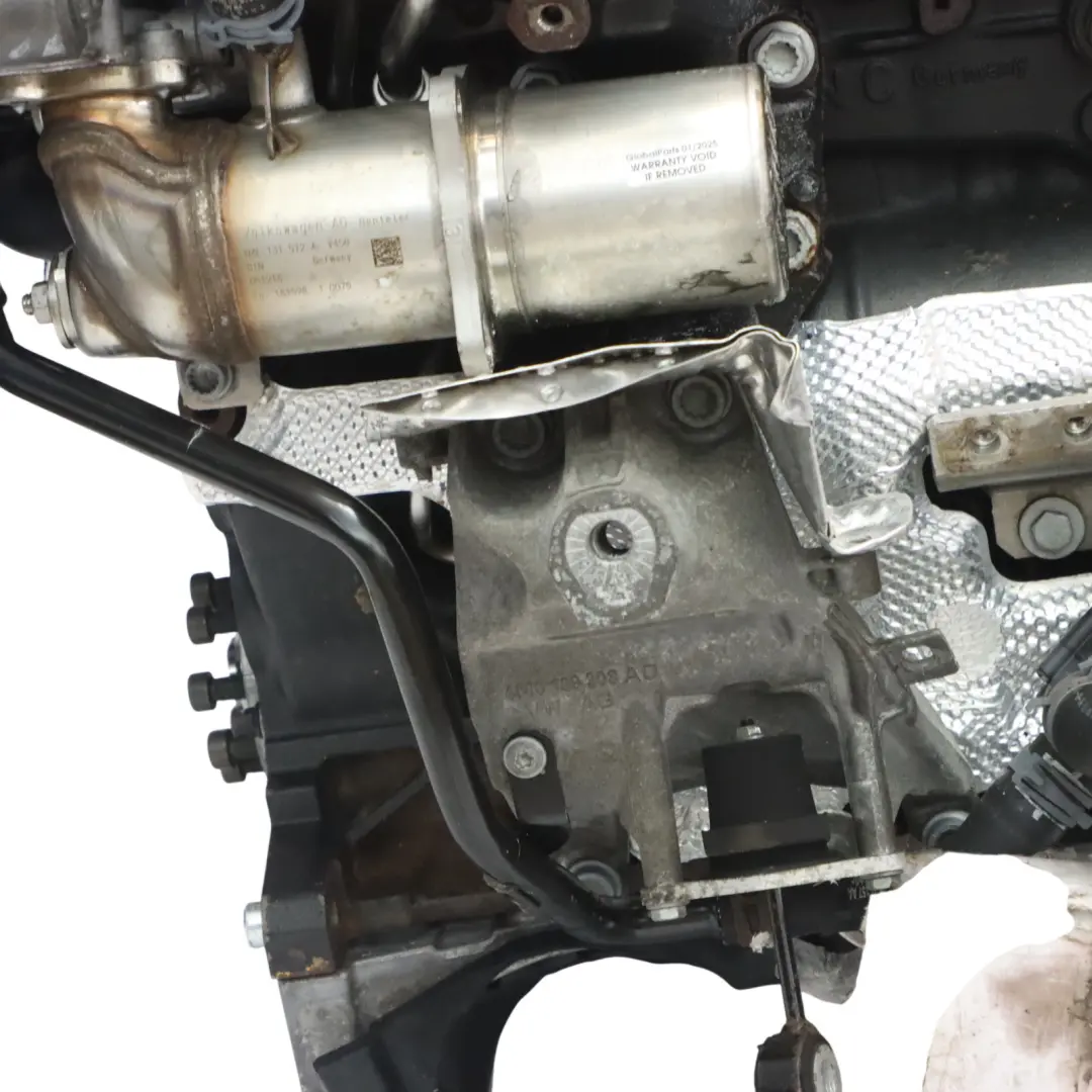 Bare Engine DETA 190HP 59k, WARRANTY Audi A4 B9 A5 F5 Q5 FY 2.0 TDI Diesel - SKU 04L100091C - Part number 04L100091C