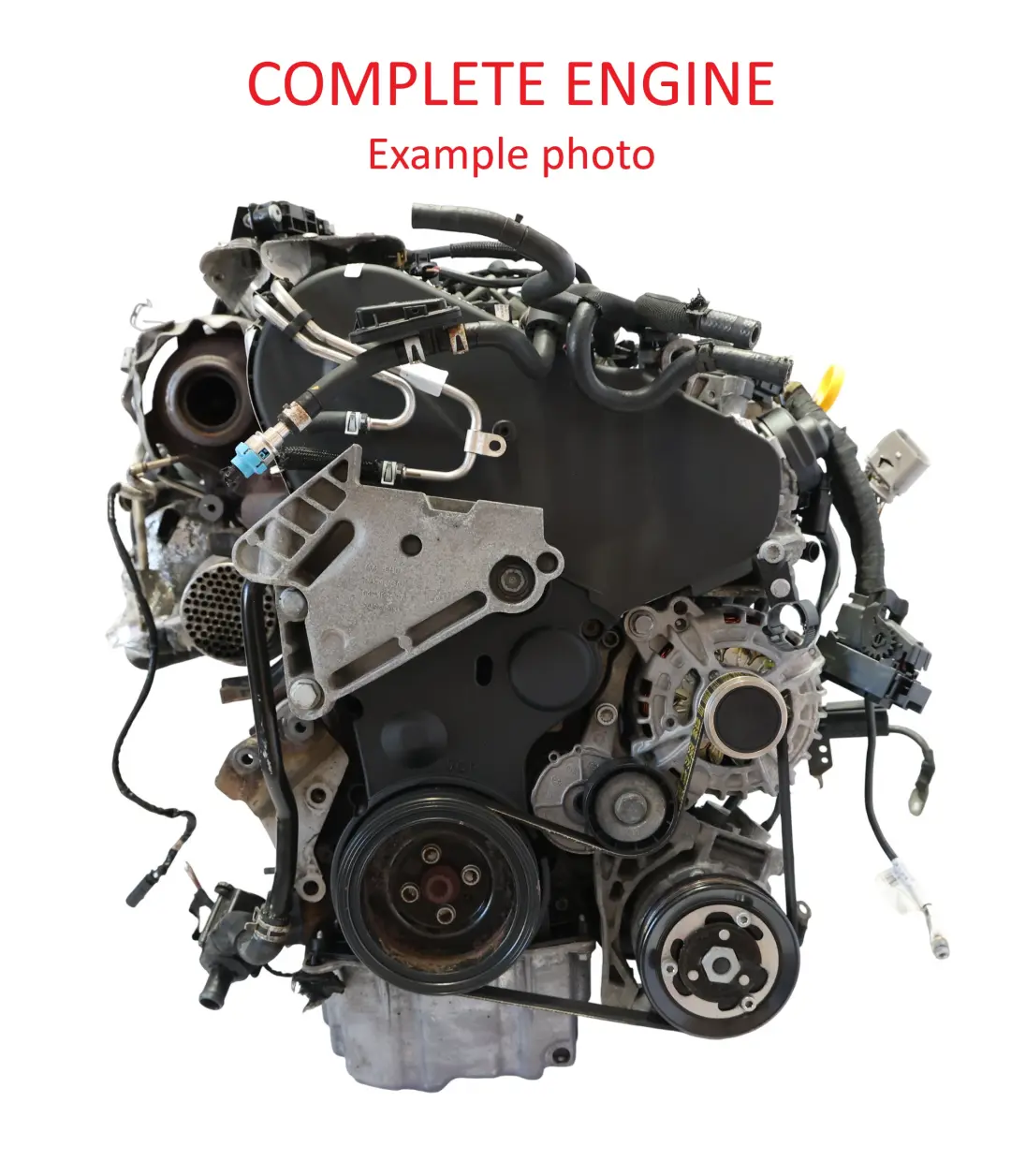 Motore Nudo DCYA 2.0 TDI Diesel 150HP 159k km, GARANZIA per Audi A3 8V VW Golf MK7 con numero di parte 04L100091E Audi A3 8V VW Golf MK7 Motore Nudo DCYA 2.0 TDI Diesel 150HP 159k km, GARANZIA - SKU 04L100091E - Numero di parte 04L100091E