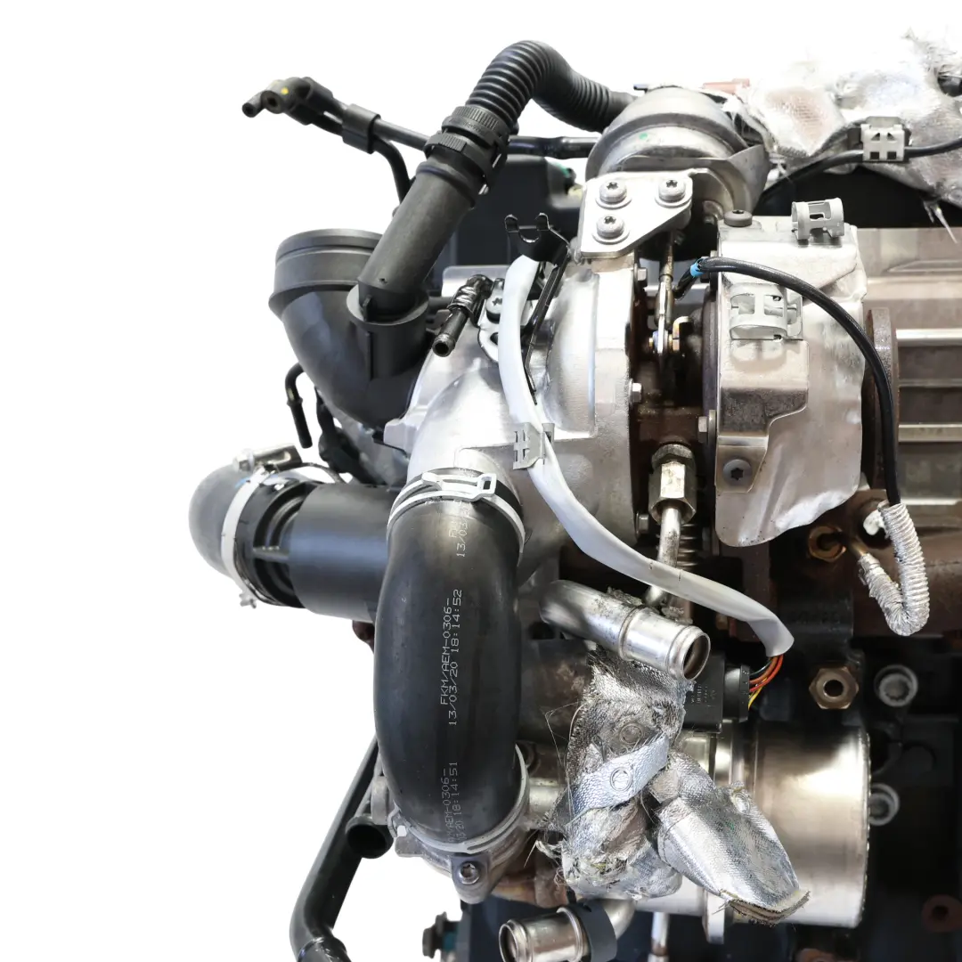 VW Golf Mk7 Audi A3 8V 1.6 TDI Diesel Complete Engine DGTE 115HP 35k, WARRANTY - SKU 04L100091G-1 - Part number 04L100091G