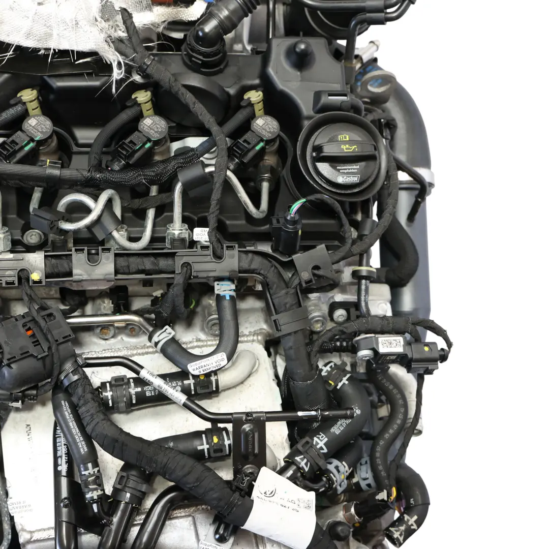 VW Golf Mk7 Audi A3 8V 1.6 TDI Diesel Complete Engine DGTE 115HP 35k, WARRANTY - SKU 04L100091G-1 - Part number 04L100091G
