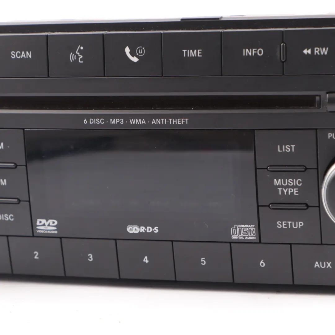 Radio CD Player Audio Head Unit to Dodge Journey 1 with Part number 05064952AC Dodge Journey 1 Radio CD Player Audio Head Unit - SKU 05064952AC - Part number 05064952AC
