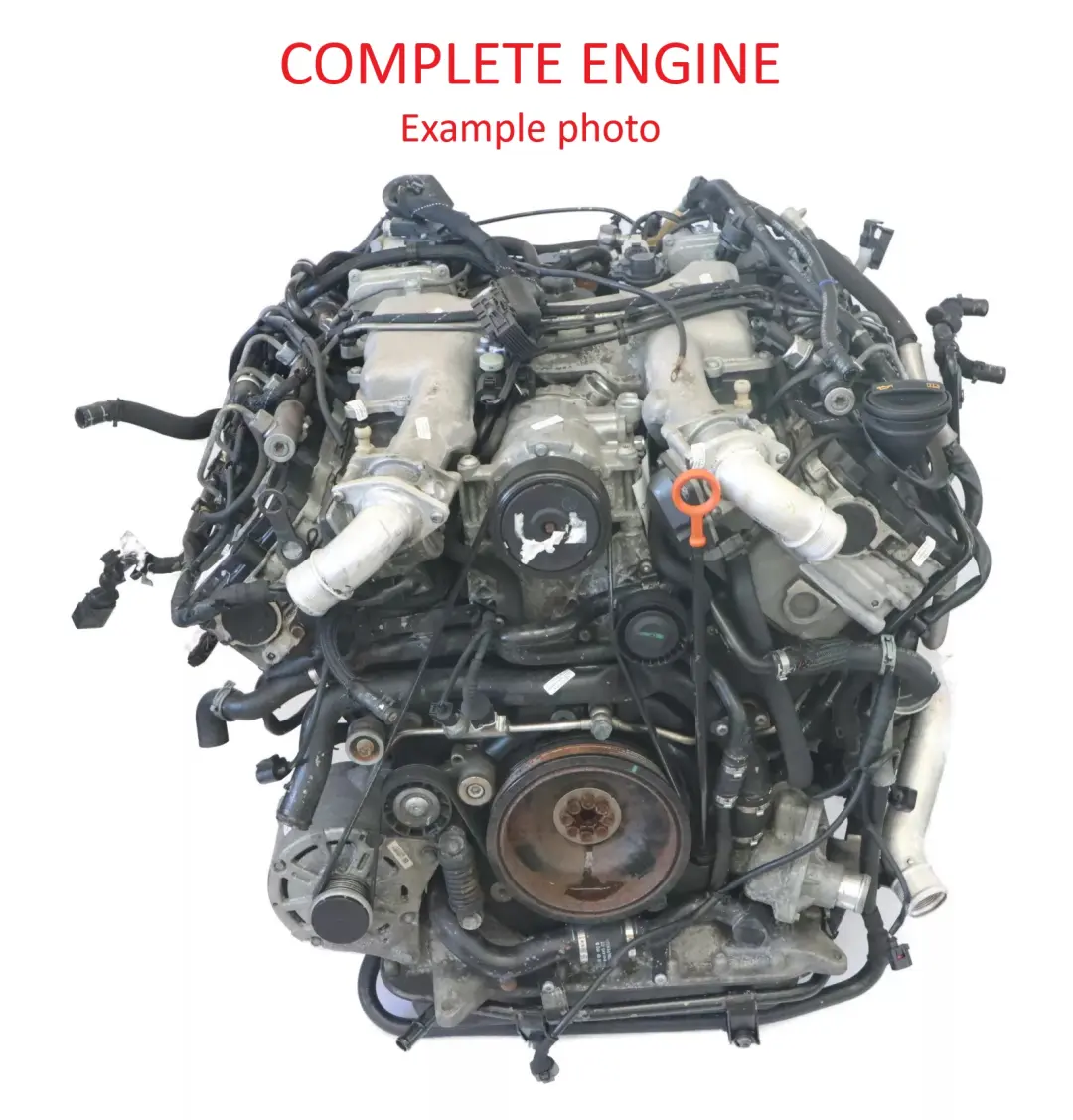 Audi Q7 4L 4.2 TDI Diesel Bare Engine BTR 326HP with 99k miles, WARRANTY - SKU 057100031D - Part number 057100031D
