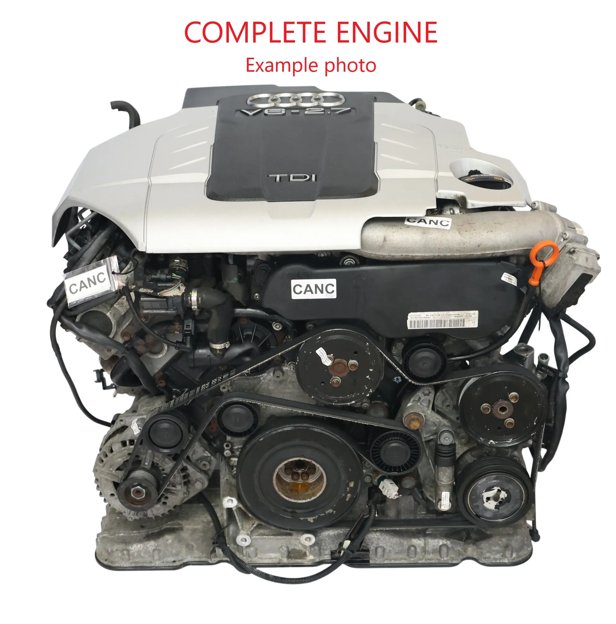Audi A6 C6 2.7 TDI Quattro Diesel Bare Engine CANC 190HP 99k miles, WARRANTY
