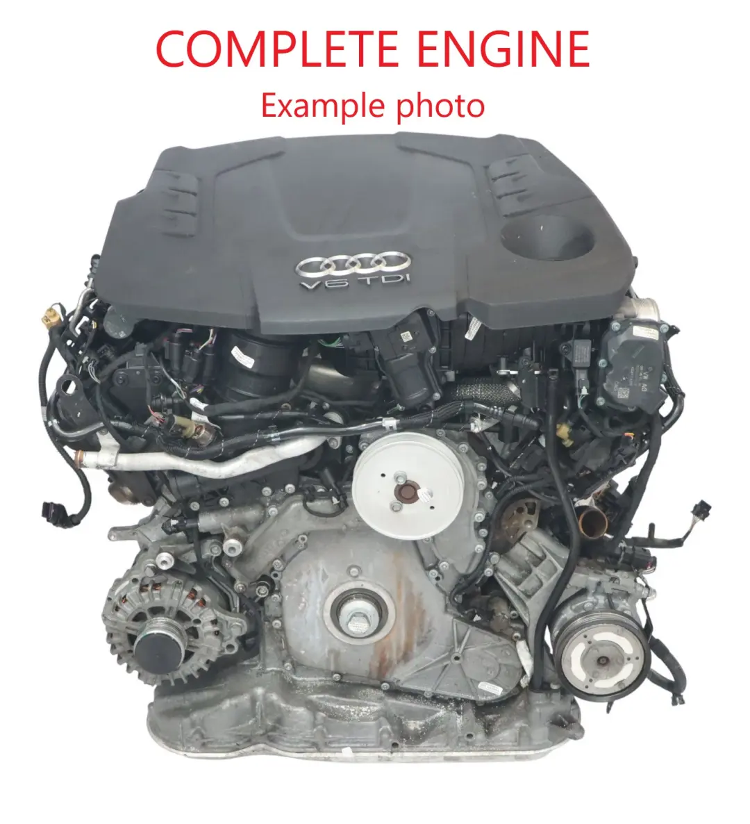 Audi A6 C7 A7 4G Q7 4M 3.0 TDI Quattro Motore Nudo CRTE 218HP 125k km, GARANZIA - SKU 059100037 - Numero di parte 059100037