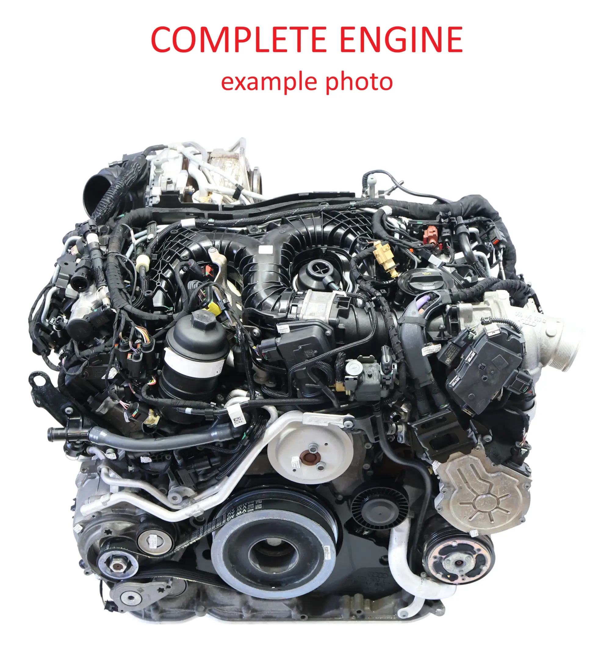 Audi S4 B9 S5 F5 Bare Engine 3.0 TDI Quattro MHEV DEWB 347HP 66k miles, WARRANTY