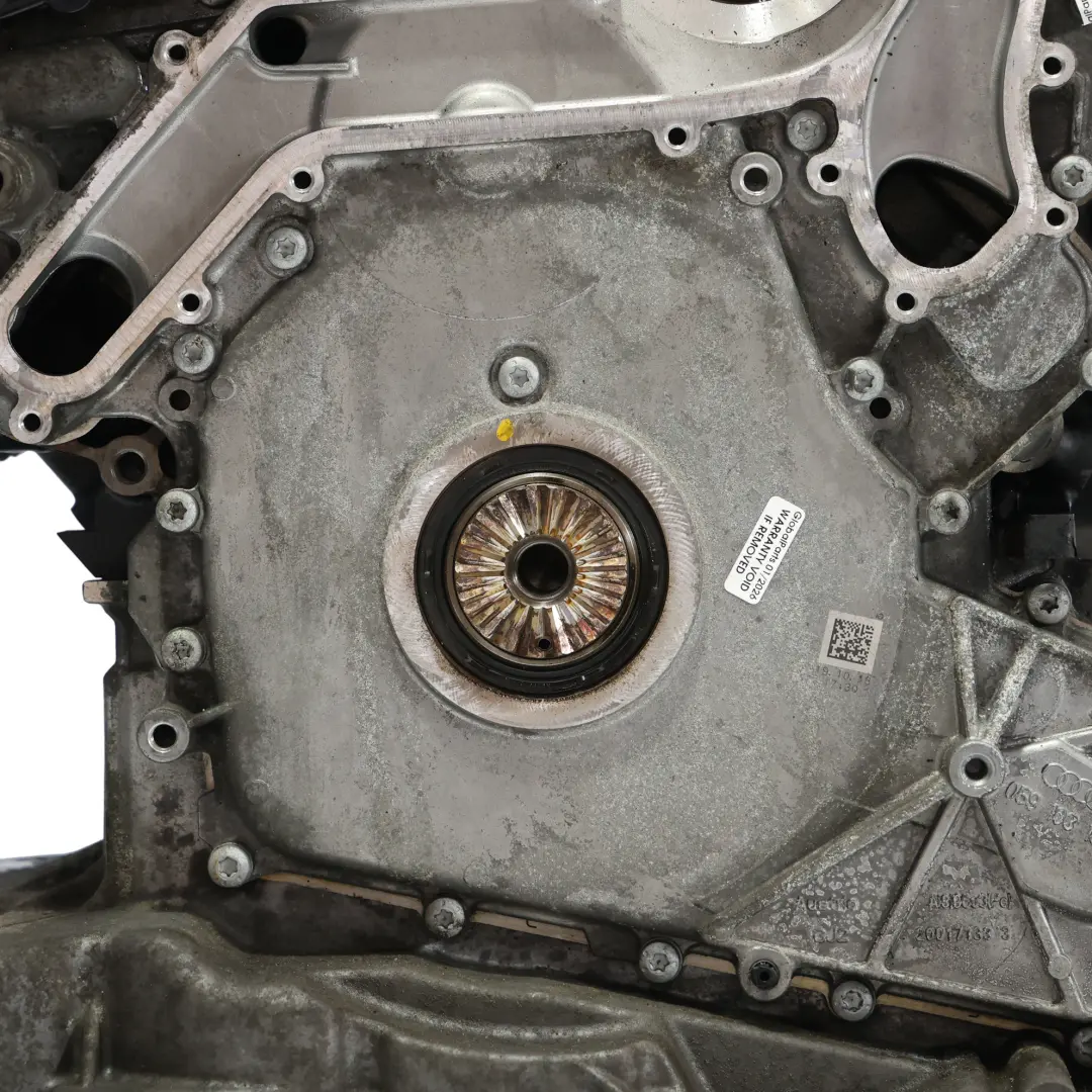 Audi A6 C8 A7 4K Bare Engine DDVB 3.0 50 TDI Quattro 286HP 85k miles, WARRANTY - SKU 059100040K - Part number 059100040K