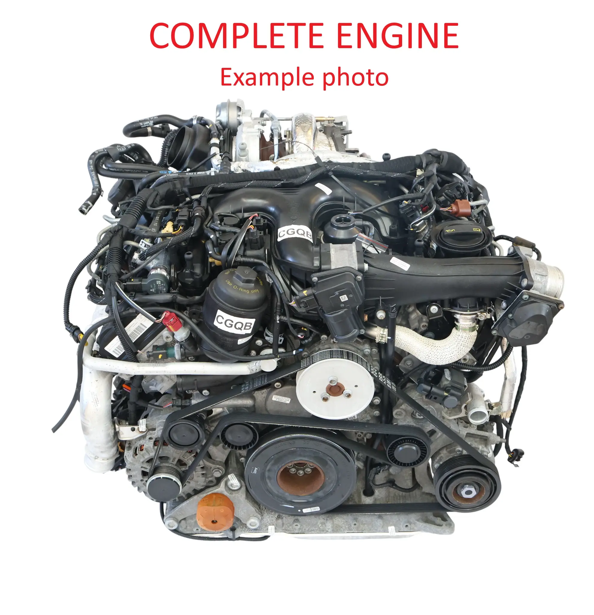 Audi A6 C7 A7 4G SQ5 8R 3.0 TDI Quattro Bare Engine CGQB 313HP 89k, WARRANTY