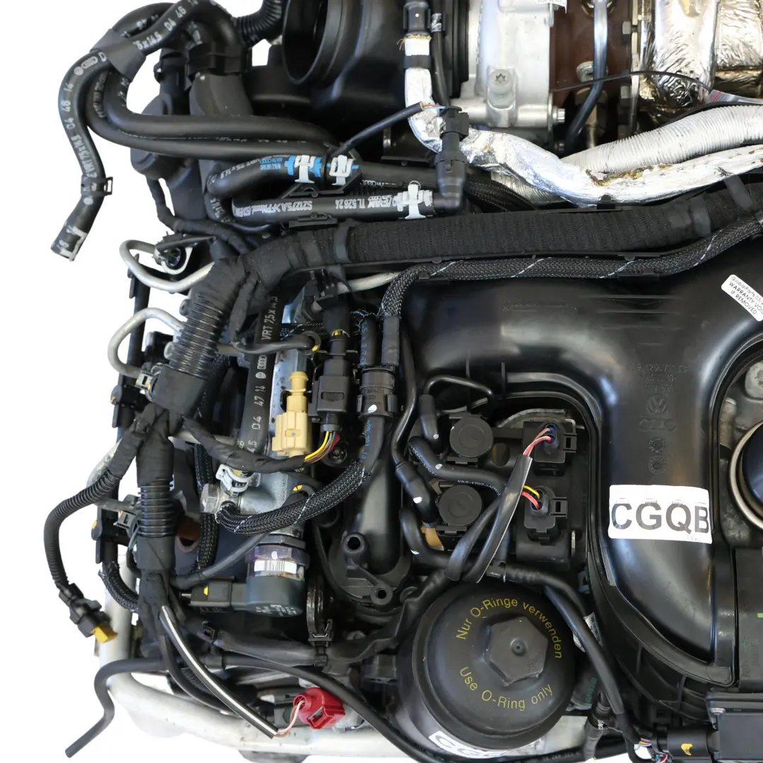 Complete Engine CGQB 313HP 89k, WARRANTY to Audi A6 C7 A7 4G SQ5 8R 3.0 TDI Quattro with Part number 059100097 Audi A6 C7 A7 4G SQ5 8R 3.0 TDI Quattro Complete Engine CGQB 313HP 89k, WARRANTY - SKU 059100097-1 - Part number 059100097