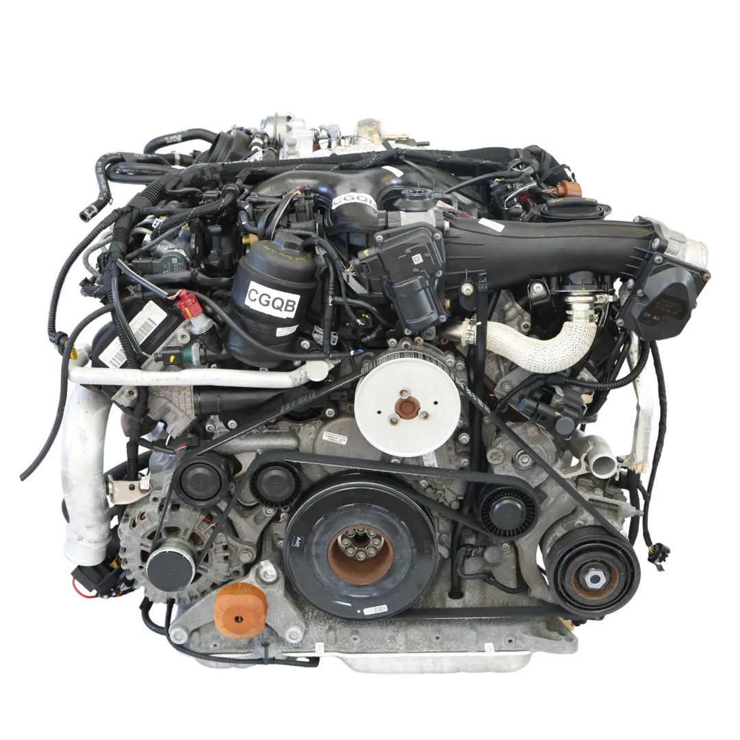 Complete Engine CGQB 313HP 89k, WARRANTY to Audi A6 C7 A7 4G SQ5 8R 3.0 TDI Quattro with Part number 059100097 Audi A6 C7 A7 4G SQ5 8R 3.0 TDI Quattro Complete Engine CGQB 313HP 89k, WARRANTY - SKU 059100097-1 - Part number 059100097