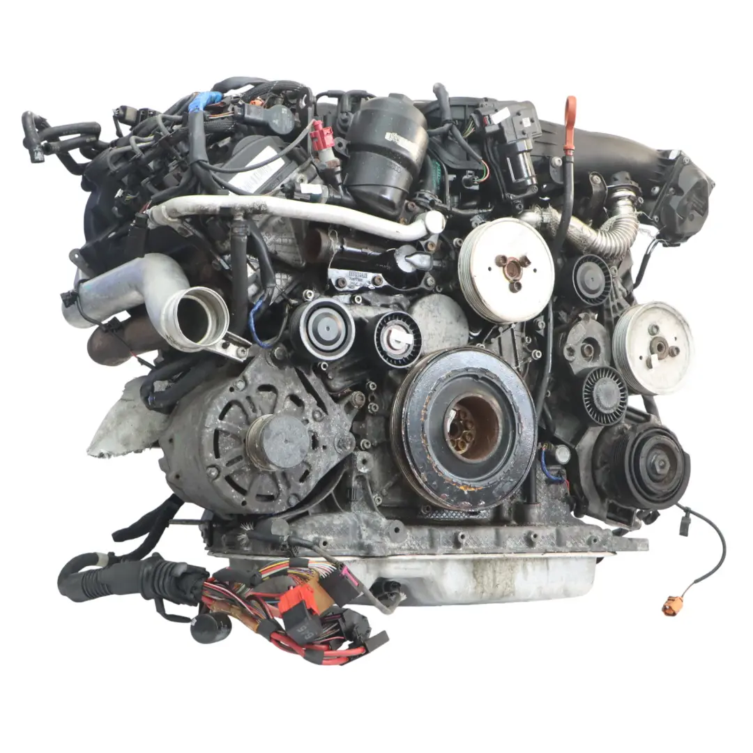 Audi A8 4H 3.0 TDI Quattro Complete Engine CDTA 250HP with 99k miles, WARRANTY - SKU 059100099G-3 - Part number 059100099G