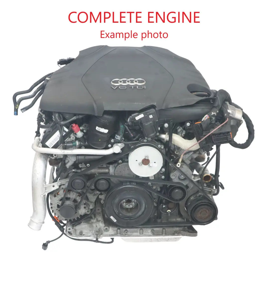 Audi A4 B8 A5 8T A6 C7 A7 4G 3.0 TDI Quattro Nackter Motor CDUC 245PS GARANTIE - SKU 059100099G - Teilenummer 059100099G