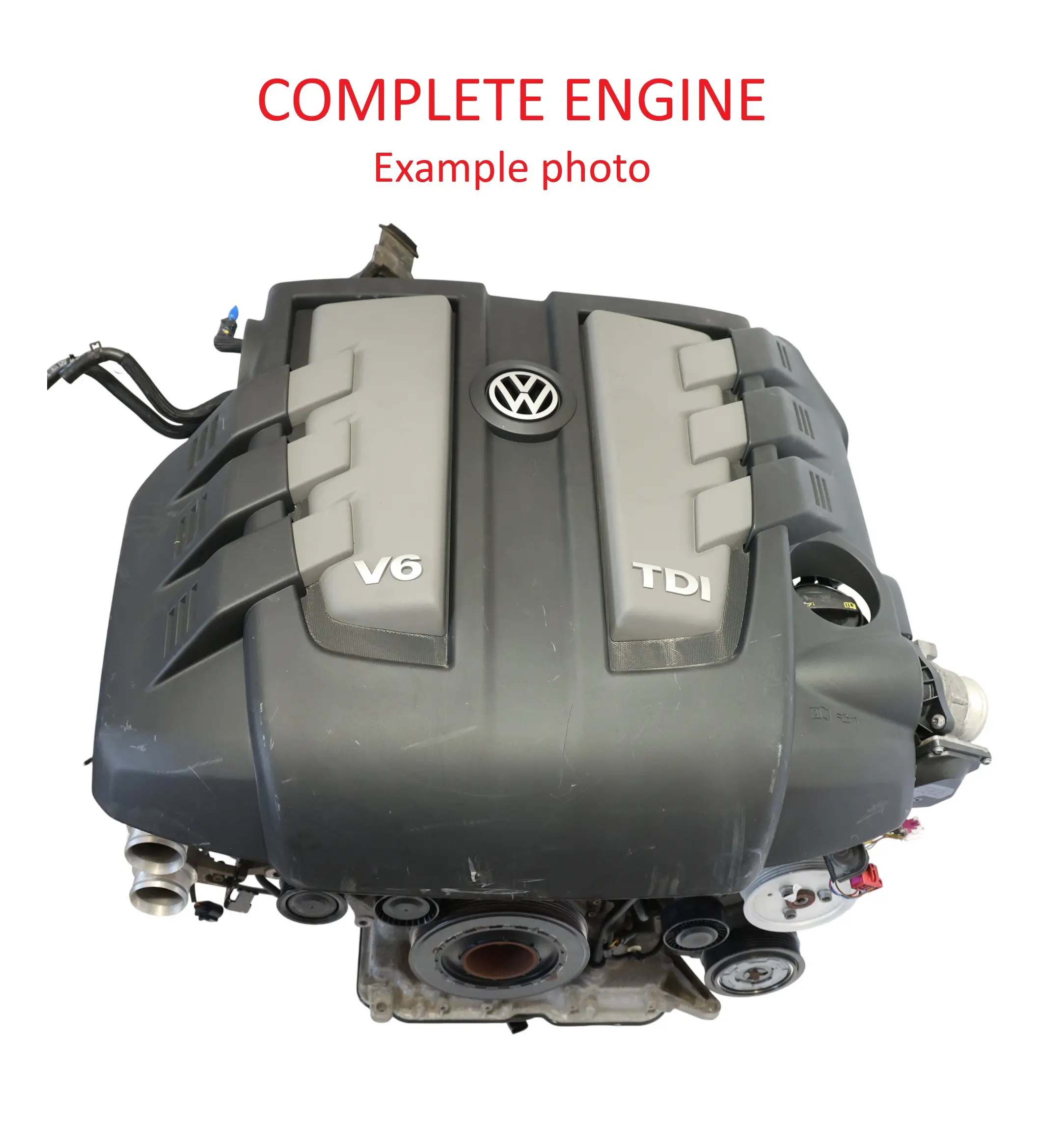 Volkswagen Touareg 7P Audi Q7 4L Moteur Nu CJMA 204CV 3.0 TDI 159k km, GARANTIE