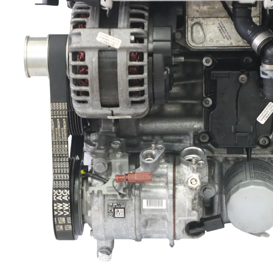 VW Volkswagen Golf 8 1.0 TSI Motor Completo DLAA 110HP 19 000 km, GARANTÍA - SKU 05C100031K-1 - Número de pieza 05C100031K