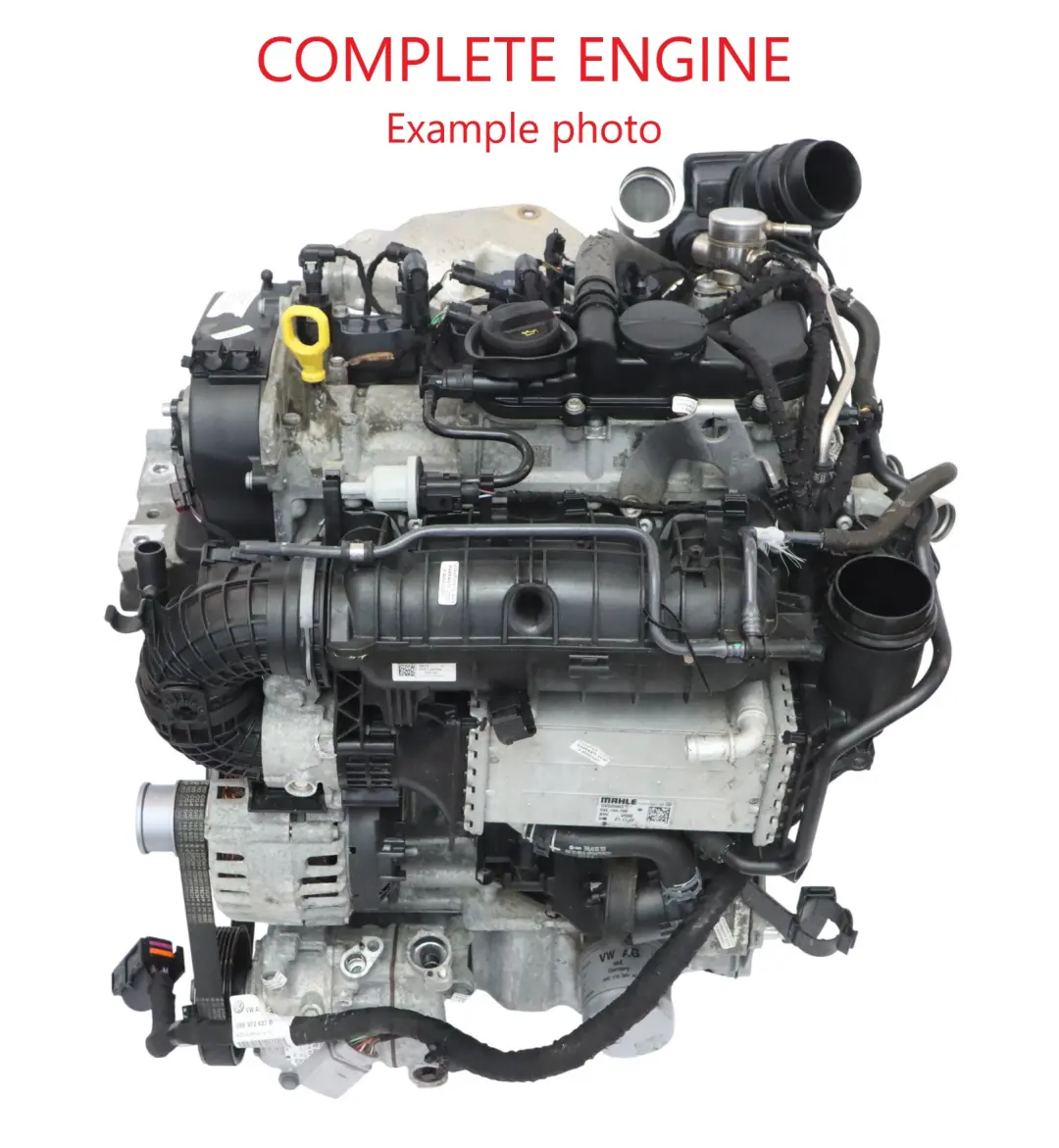 150HP Bare Engine DADA 25k, WARRANTY VW Golf Mk7 Passat B8 Audi A3 1.5 TSI TFSI - SKU 05E100031A - Part number 05E100031A