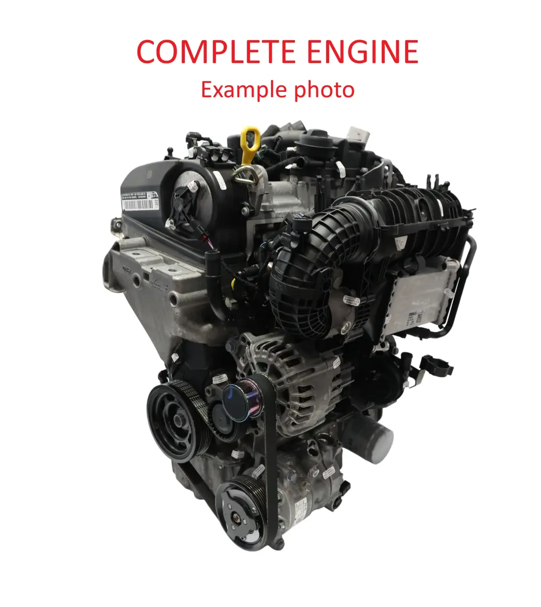 VW Golf MK7 MK8 Seat Leon 5F Motore Nudo DACA 1.5 TSI 130HP 59 000 km, GARANZIA - SKU 05E100031N - Numero di parte 05E100031N