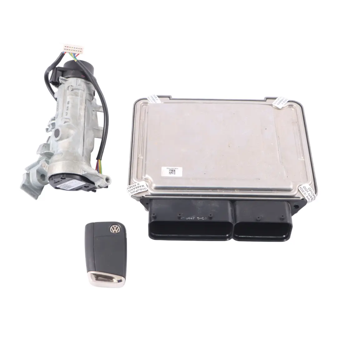 Volkswagen Golf SV 1.5 TSI DADA 150HP Motore ECU chiave blocco DSG - SKU 05E907309 - Numero di parte 05E907309