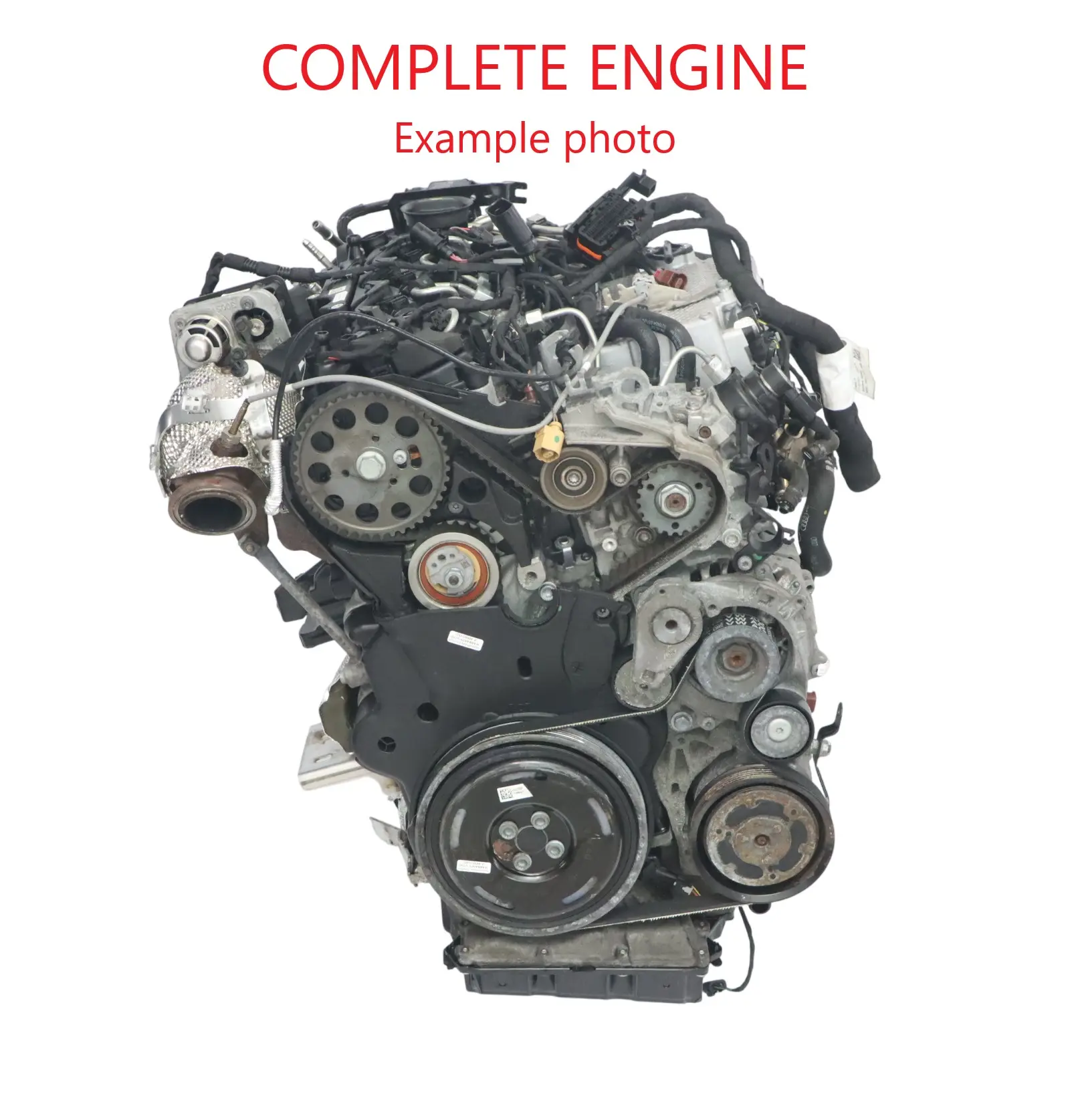 Audi A4 B9 2.0 TDI 30 TDI Mild Hybrid Bare Engine DTNB 136HP 89k miles, WARRANTY