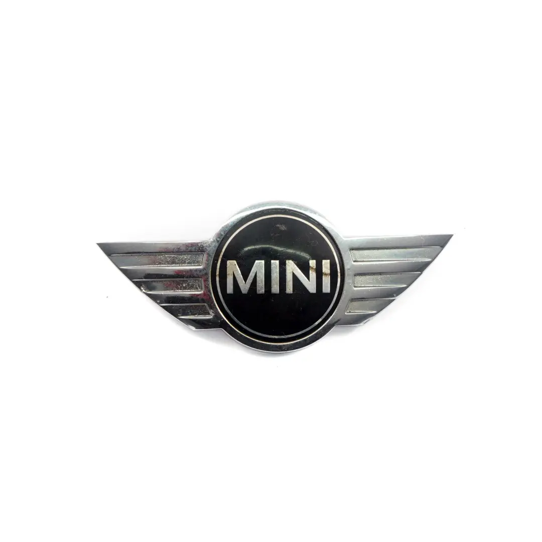 Emblem Vorne Logo Chrom 0 für MINI Cooper One R52 R53 mit Teilenummer 0660106 MINI Cooper One R52 R53 Emblem Vorne Logo Chrom 0 - SKU 660106 - Teilenummer 0660106