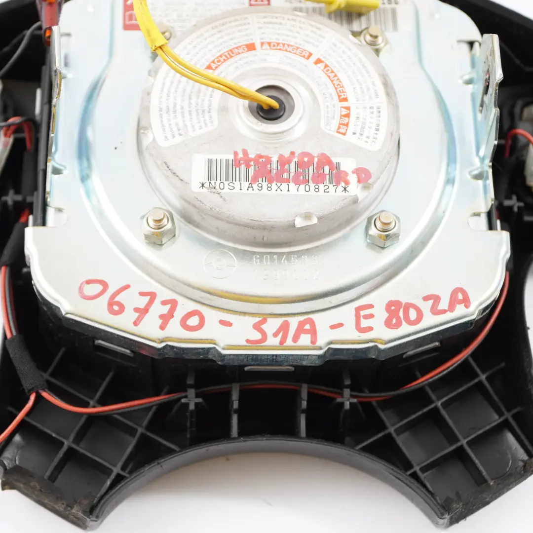 Steering Wheel Airbag Driver's Side Module Air Bag 06770S1AE80ZA to Honda Accord with Part number 06770-S1A-E80ZA Honda Accord Steering Wheel Airbag Driver's Side Module Air Bag 06770S1AE80ZA - SKU 06770-S1A-E80ZA - Part number 06770-S1A-E80ZA