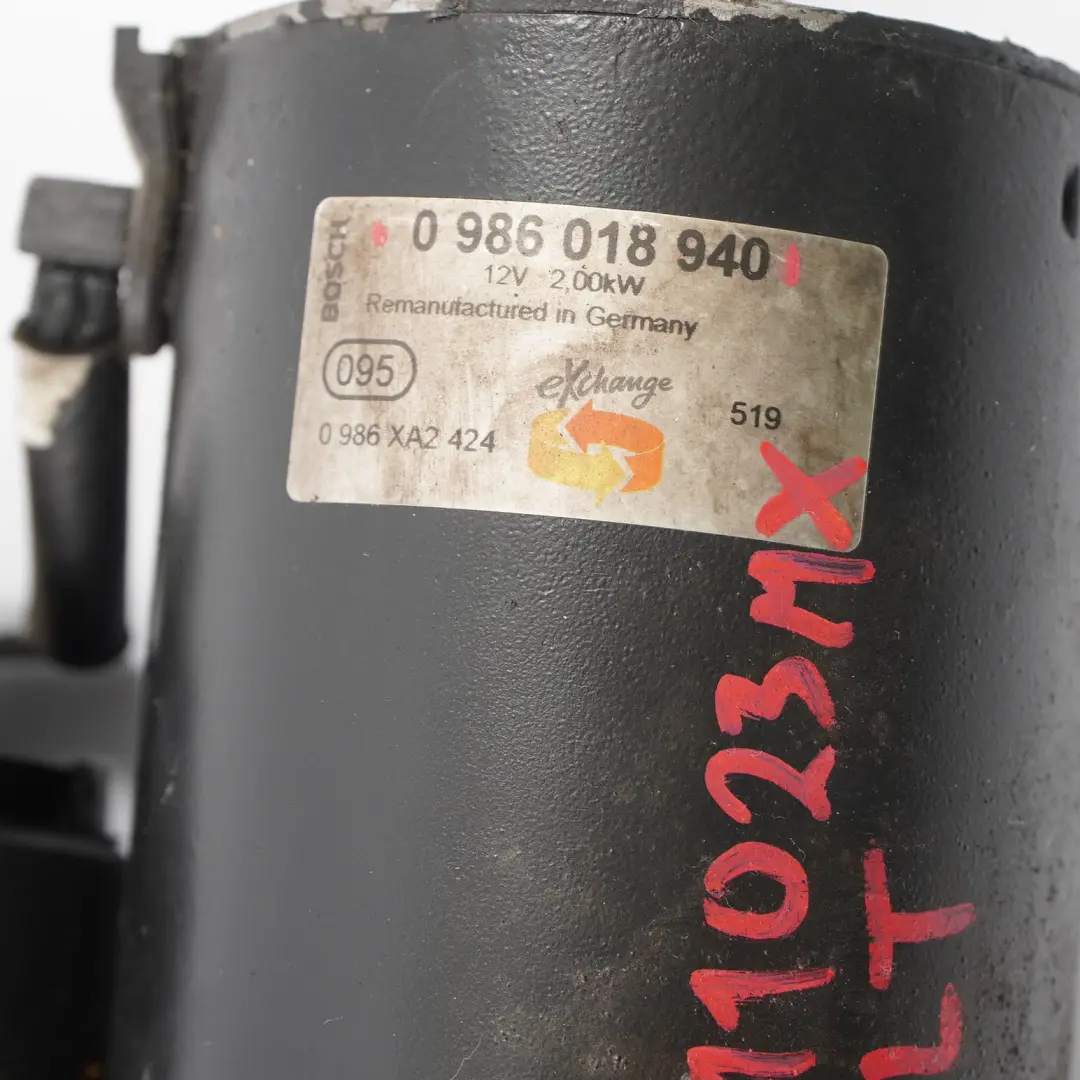 Starter Motor to Volkswagen LT 2.5 Touareg 3.0 TDI Diesel Engine with Part number 069911023MX Volkswagen LT 2.5 Touareg 3.0 TDI Diesel Engine Starter Motor - SKU 069911023MX - Part number 069911023MX