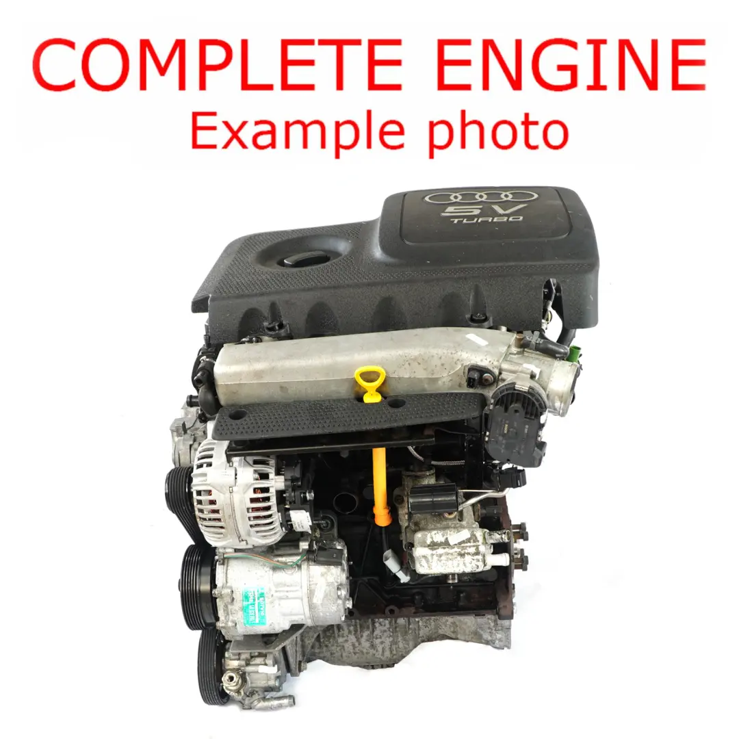 8N A3 8L BAM 1.8 T Quattro Moteur Nu 224CV 159 000 km, GARANTIE Audi TT - SKU 06A100033L - Numéro de pièce 06A100033L