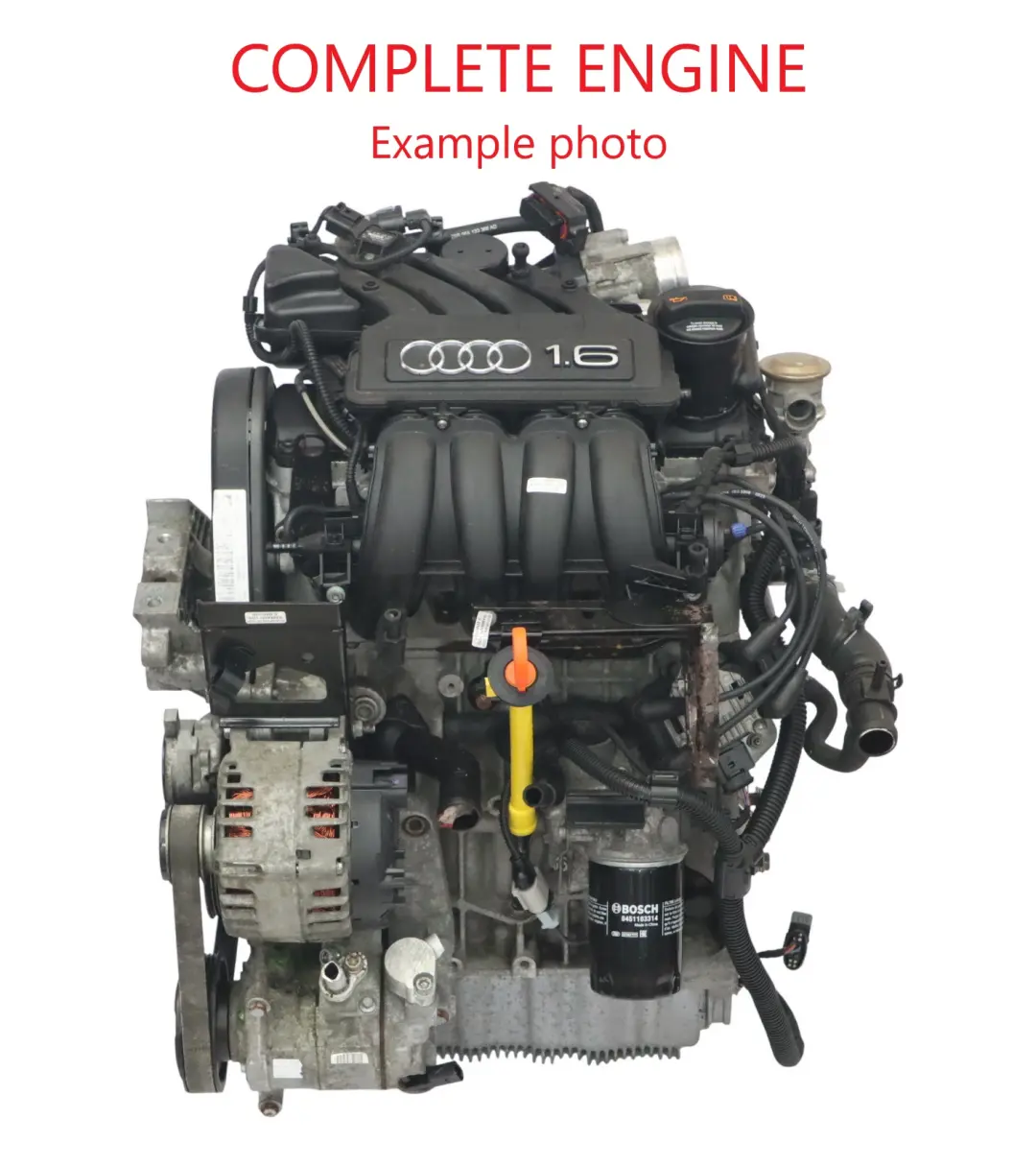 1P 1.6 MPI Moteur Nu BSE 102CV 149k km, GARANTIE pour Audi A3 8P VW Golf 5 Seat Leon à propos du numéro de pièce 06A100043P Audi A3 8P VW Golf 5 Seat Leon 1P 1.6 MPI Moteur Nu BSE 102CV 149k km, GARANTIE - SKU 06A100043P - Numéro de pièce 06A100043P