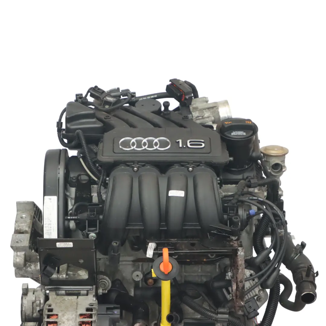 1P 1.6 MPI Unkomplett Motor BSE 102PS GARANTIE für Audi A3 8P VW Golf 5 Seat Leon mit Teilenummer 06A100043P Audi A3 8P VW Golf 5 Seat Leon 1P 1.6 MPI Unkomplett Motor BSE 102PS GARANTIE - SKU 06A100043P - Teilenummer 06A100043P