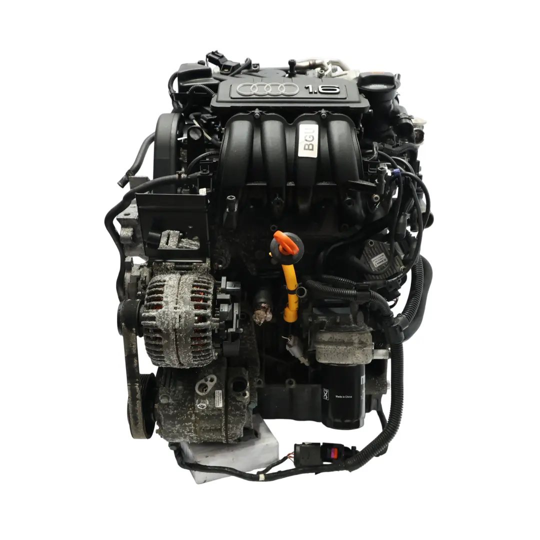 Volkswagen Golf MK5 Audi A3 8P Motor Completo BGU 1.6 102HP 159 000 km, GARANTIA - SKU 06A100098EX-1 - Número de pieza 06A100098EX