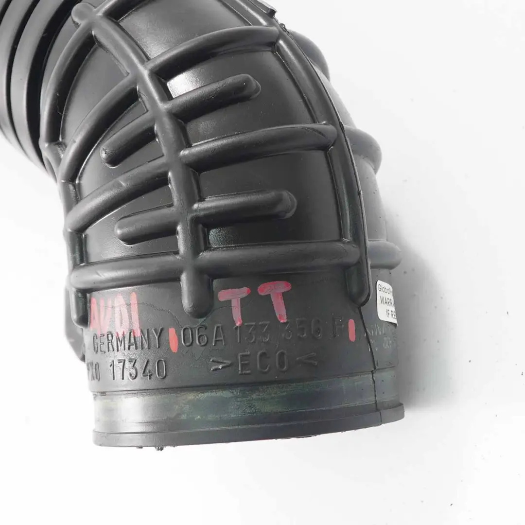 Audi TT 8N S3 8L 1.8T BAM AMK APX Turbo Aria Tubo di aspirazione Tubo - SKU 06A133356F - Numero di parte 06A133356F