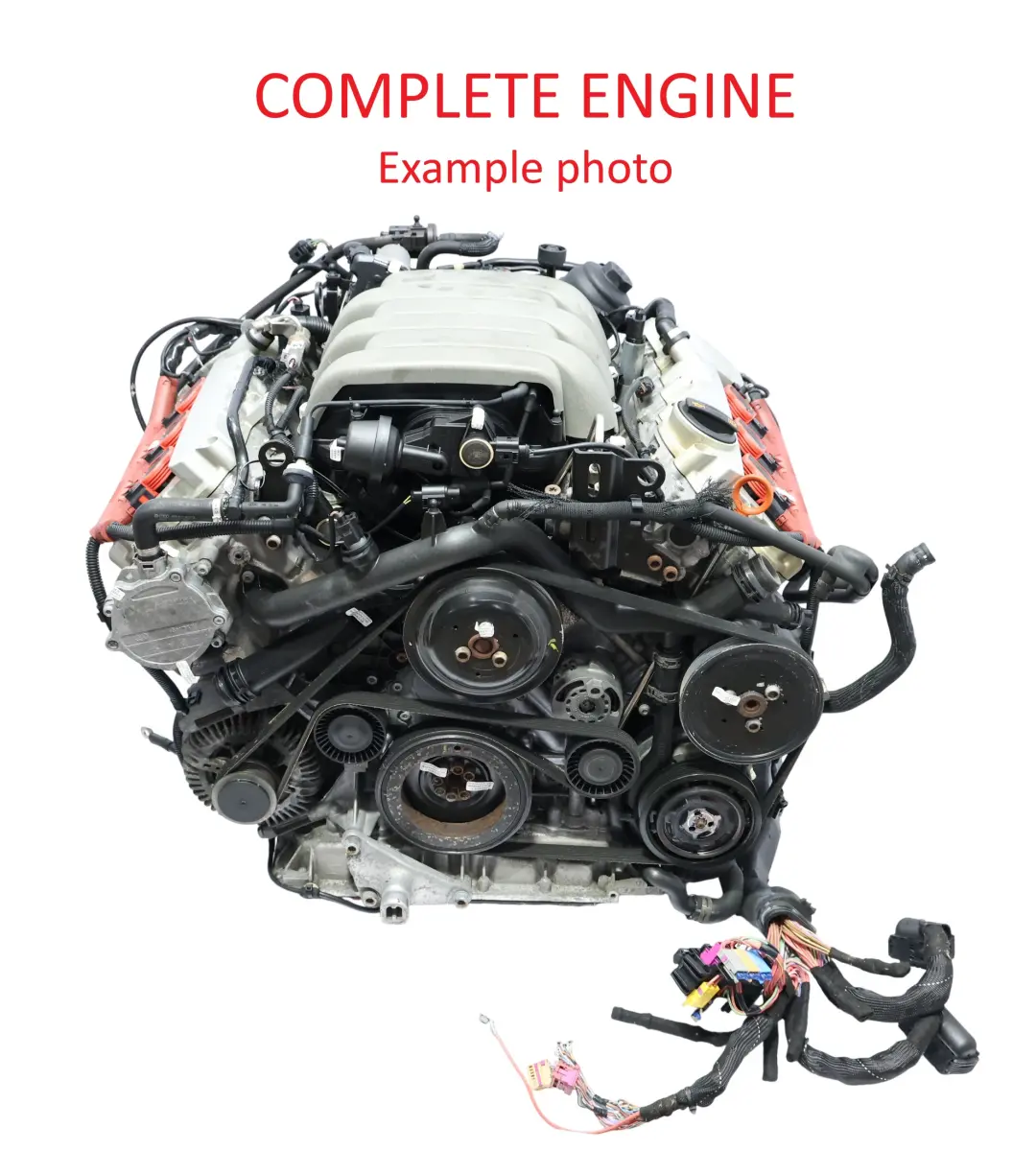 Audi A4 B7 A6 C6 Moteur Nu AUK 3.2 FSI Essence 255CV 159 000 km, GARANTIE - SKU 06E100031D - Numéro de pièce 06E100031D