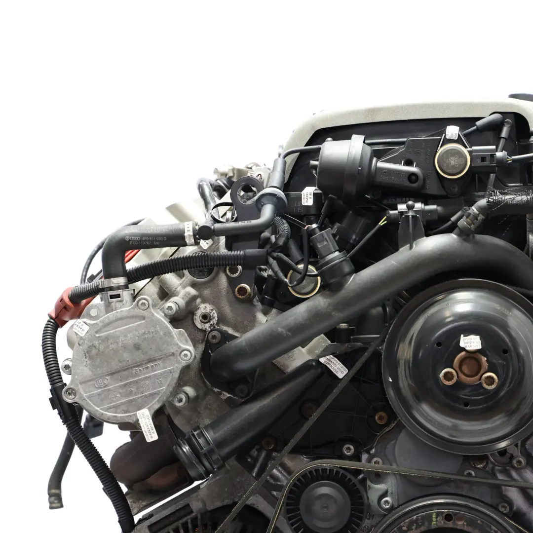 Audi A4 B7 A6 C6 Motor Completo AUK 3.2 FSI Gasolina 255HP 159 000 km, GARANTÍA - SKU 06E100031D-1 - Número de pieza 06E100031D
