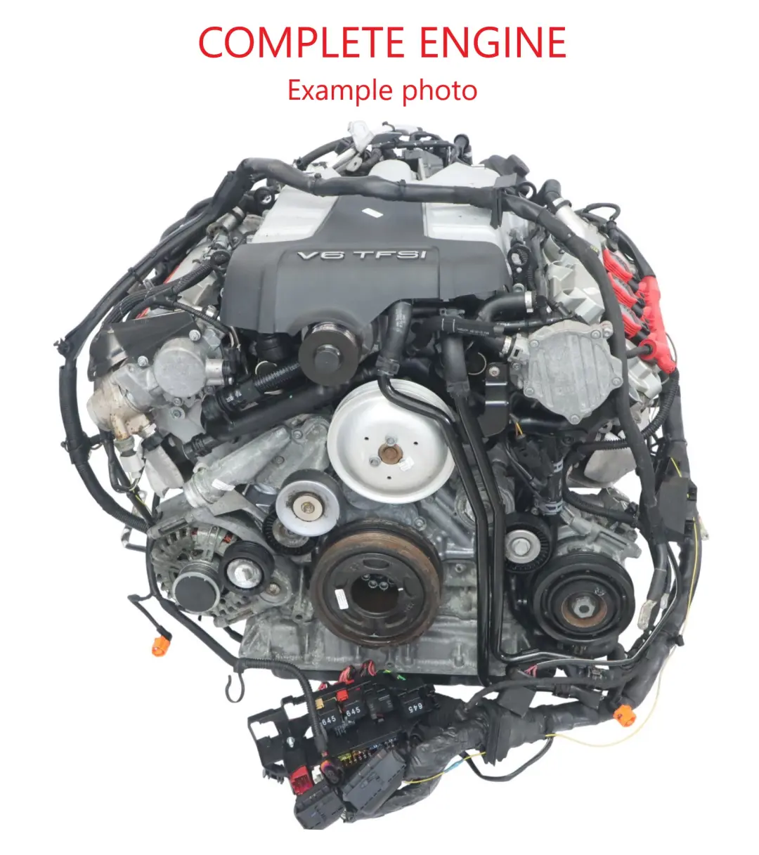 Audi S4 B8 S5 8T 8F 3.0 TFSI Quattro Bare Engine CGWC 333HP 59k miles, WARRANTY - SKU 06E100035J - Part number 06E100035J