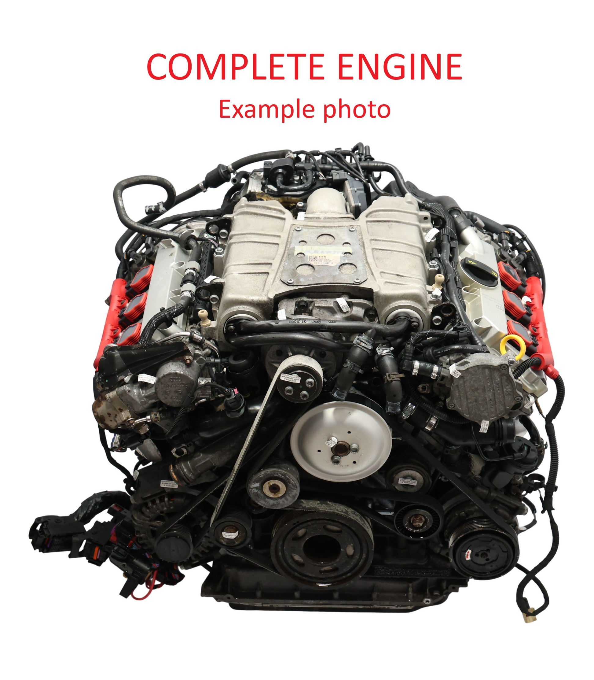 Audi S4 B8 S5 8T 8F A6 C7 Q7 4M Bare Engine CREC 3.0 TFSI 333HP 89k ...