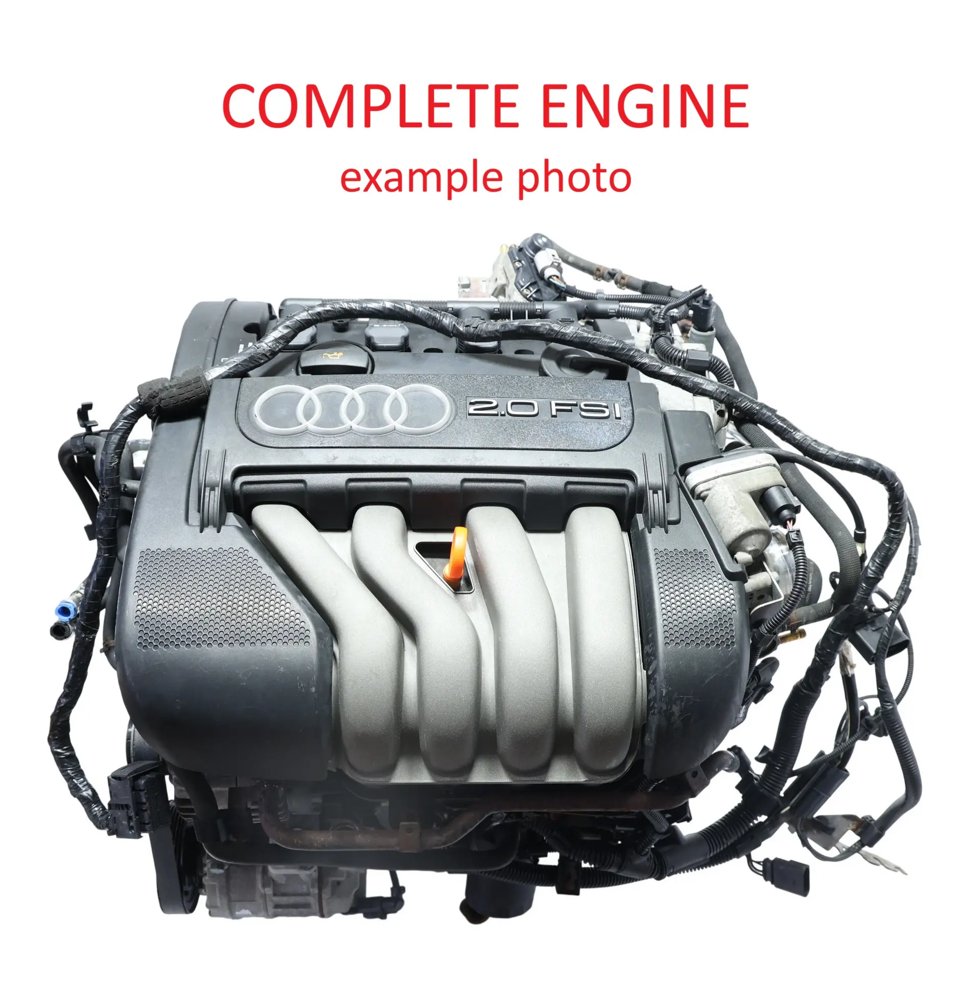 Audi A3 8P VW Golf Mk5 Touran 1T Moteur Nu 2.0 FSI AXW 150CV 79k Km, GARANTIE