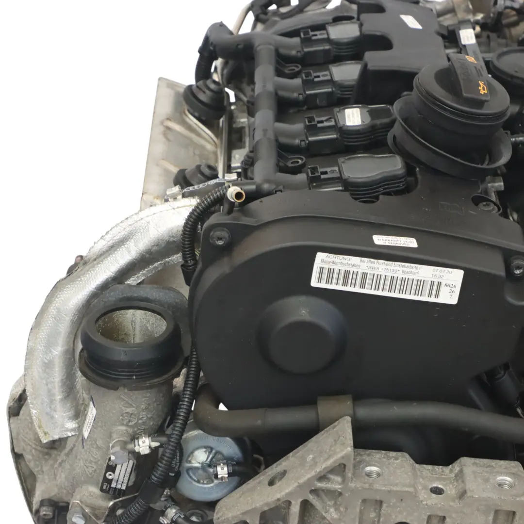Mk5 Audi A3 8P Seat Leon 1P 2.0 TFSI Moteur Complet BWA 125k, GARANTIE VW Golf - SKU 06F100033G-1 - Numéro de pièce 06F100033G