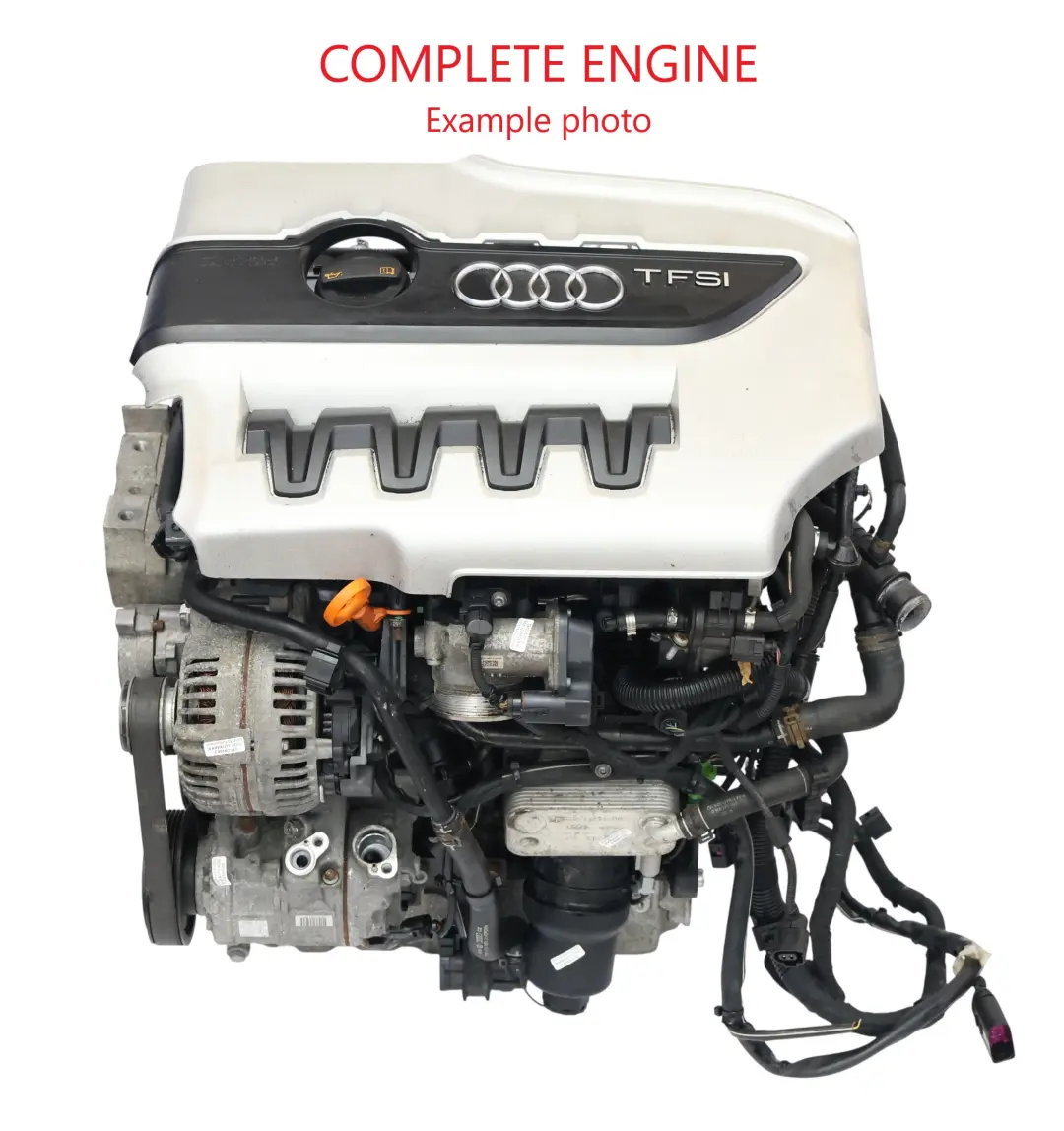 Bare Engine CDLB 272HP with 95k miles, WARRANTY Audi TT S 8J 2.0 TFSI Quattro - SKU 06F100035T - Part number 06F100035T